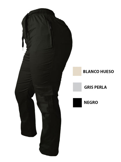 Jogger Dril Camuflado Stretch Para Dama