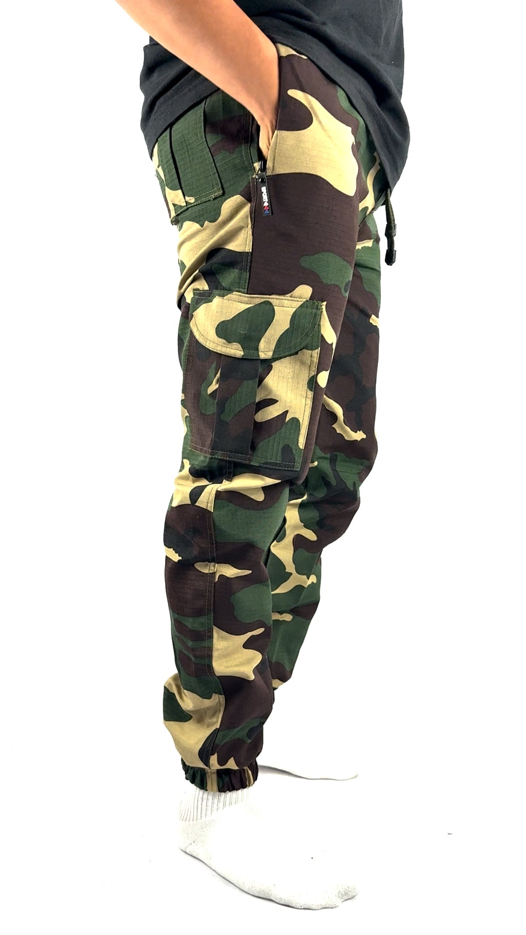JOGGER DRIL CAMUFLADO MILITAR