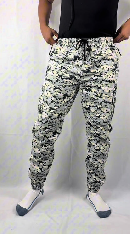JOGGER DRIL CAMUFLADO MILITAR