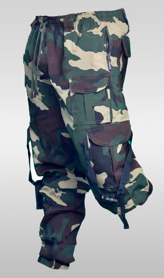 Jogger Dril Camuflado Multiuso Alpinista